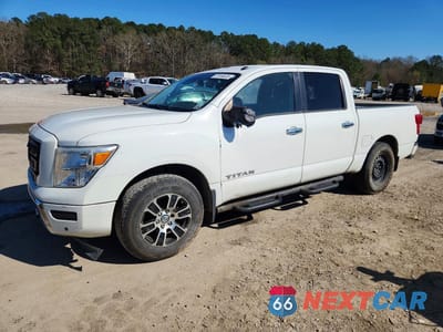 2021 NISSAN TITAN SV 4WD 5.6L V8 CREW CAB 1N6AA1ED2MN504235 - główne zdjęcie licytacji z USA - miniatura