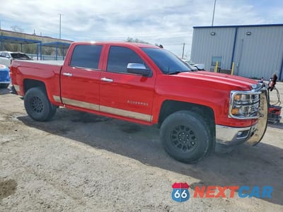 Czwarte zdjęcie samochodu z boku: 2014 CHEVROLET SILVERADO K1500 LT VIN:3GCUKREC3EG305143 - miniatura