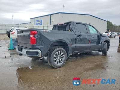 Trzecie zdjęcie samochodu z tyłu: 2023 CHEVROLET SILVERADO K1500 LT-L VIN:3GCPDKEK2PG169404 - miniatura