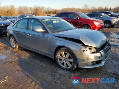 Czwarte zdjęcie samochodu z boku: 2011 AUDI A4 PREMIUM VIN:WAUBFAFL1BN048477 - miniatura