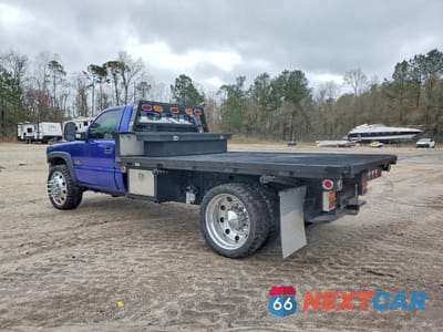 Drugie zdjęcie samochodu z przodu: 2001 CHEVROLET SILVERADO FLATBED TRUCK VIN:1GBJC34151F135588 - miniatura
