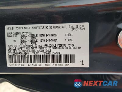 Zdjęcie 13 z 13 samochodu: 2024 TOYOTA TACOMA DOUBLE CAB VIN:3TYKD5HNXRT014268 - miniatura