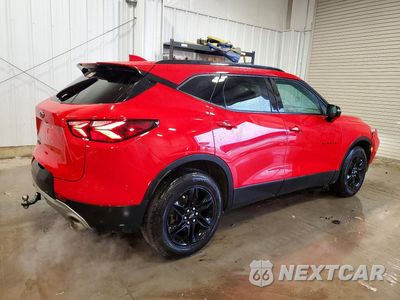 Trzecie zdjęcie samochodu z tyłu: 2021 CHEVROLET BLAZER 2LT VIN:3GNKBCRS5MS545304 - miniatura