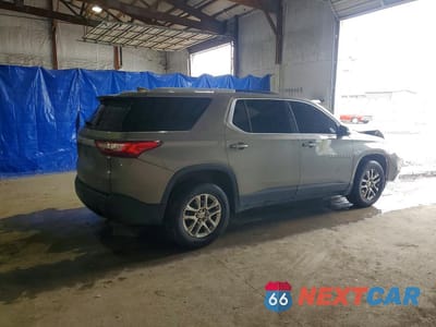 Trzecie zdjęcie samochodu z tyłu: 2018 CHEVROLET TRAVERSE LT VIN:1GNEVGKW0JJ186997 - miniatura