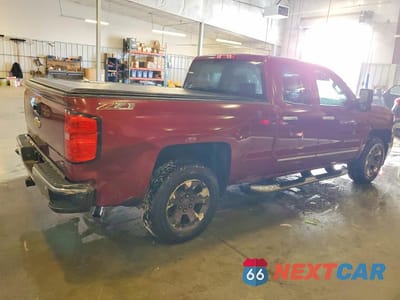 Trzecie zdjęcie samochodu z tyłu: 2014 CHEVROLET SILVERADO K1500 LTZ VIN:1GCVKSECXEZ256342 - miniatura