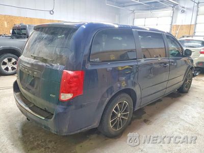 Trzecie zdjęcie samochodu z tyłu: 2017 DODGE GRAND CARAVAN GT VIN:2C4RDGEG5HR657162 - miniatura