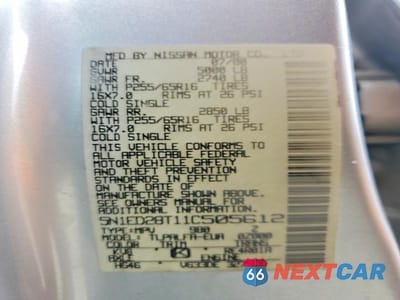 Zdjęcie 13 z 13 samochodu: 2001 NISSAN XTERRA XE-V6 VIN:5N1ED28T11C505612 - miniatura