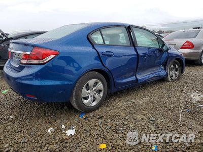 Trzecie zdjęcie samochodu z tyłu: 2015 HONDA CIVIC LX VIN:19XFB2F55FE270604 - miniatura