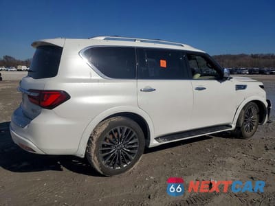 Trzecie zdjęcie samochodu z tyłu: 2023 INFINITI QX80 SENSORY VIN:JN8AZ2BE6P9307276 - miniatura