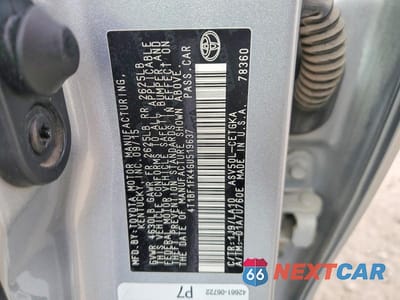 Zdjęcie 12 z 12 samochodu: 2016 TOYOTA CAMRY XLE VIN:4T1BF1FK4GU519637 - miniatura