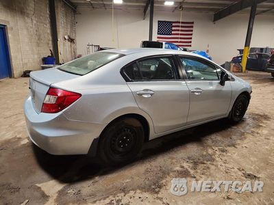 Trzecie zdjęcie samochodu z tyłu: 2012 HONDA CIVIC LX VIN:2HGFB2F53CH600015 - miniatura
