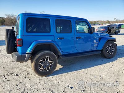 Trzecie zdjęcie samochodu z tyłu: 2024 JEEP WRANGLER SAHARA VIN:1C4PJXEN7RW134605 - miniatura