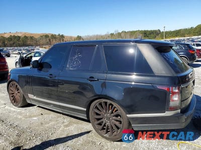 Drugie zdjęcie samochodu z przodu: 2016 LAND ROVER RANGE ROVER SUPERCHARGED VIN:SALGS2EF7GA273502 - miniatura
