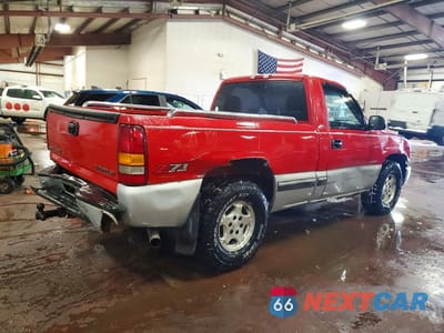 Trzecie zdjęcie samochodu z tyłu: 2000 CHEVROLET SILVERADO K1500 VIN:1GCEK14V1YZ316588 - miniatura