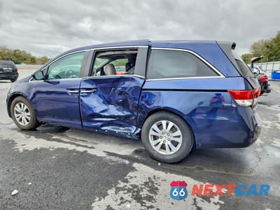 Drugie zdjęcie samochodu z przodu: 2017 HONDA ODYSSEY EXL VIN:5FNRL5H6XHB022136 - miniatura
