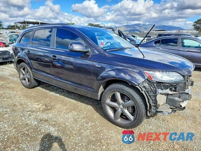 Czwarte zdjęcie samochodu z boku: 2015 AUDI Q7 PRESTIGE VIN:WA1DGAFE9FD010348 - miniatura