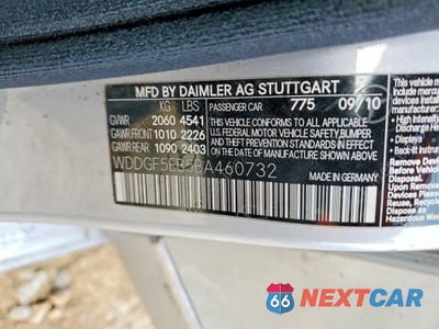 Zdjęcie 12 z 12 samochodu: 2011 MERCEDES-BENZ C 300 VIN:WDDGF5EB5BA460732 - miniatura