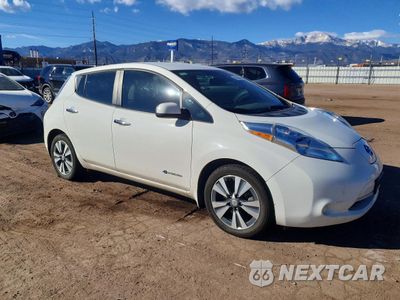 Czwarte zdjęcie samochodu z boku: 2016 NISSAN LEAF SV VIN:1N4BZ0CP2GC300144 - miniatura