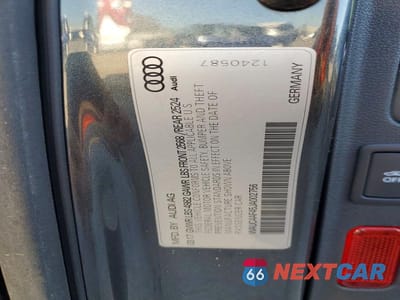 Zdjęcie 12 z 12 samochodu: 2018 AUDI S4 PRESTIGE VIN:WAUC4AF45JA002756 - miniatura