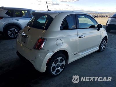 Trzecie zdjęcie samochodu z tyłu: 2015 FIAT 500 ELECTRIC VIN:3C3CFFGE9FT726133 - miniatura