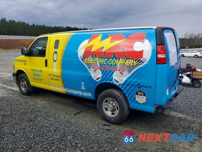 Drugie zdjęcie samochodu z przodu: 2022 GMC SAVANA 2500 CARGO UTILITY / SERVICE VAN VIN:1GTW7AF77N1241426 - miniatura