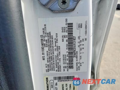 Zdjęcie 13 z 13 samochodu: 2020 FORD FUSION SEL VIN:3FA6P0CD5LR131827 - miniatura