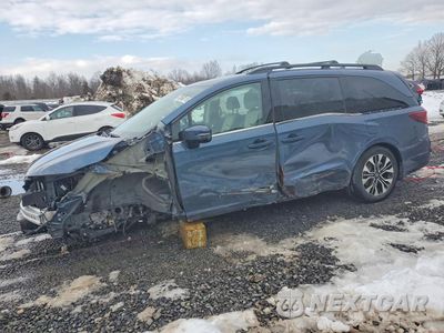 2025 HONDA ODYSSEY ELITE 5FNRL6H92SB043473 - główne zdjęcie licytacji z USA - miniatura