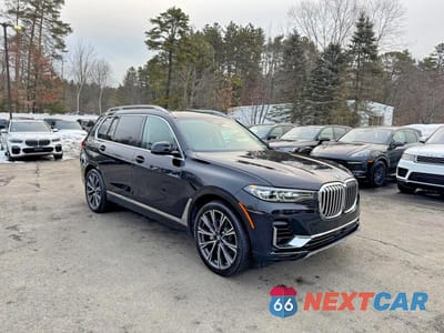 Drugie zdjęcie samochodu z przodu: 2020 BMW X7 XDRIVE40I VIN:5UXCW2C09L9B86495 - miniatura