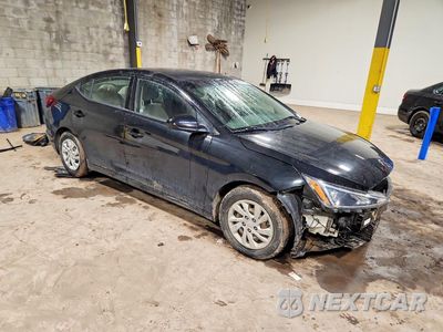 Czwarte zdjęcie samochodu z boku: 2020 HYUNDAI ELANTRA SE VIN:5NPD74LF8LH514917 - miniatura