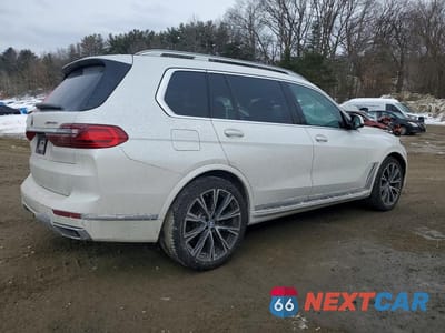 Trzecie zdjęcie samochodu z tyłu: 2019 BMW X7 XDRIVE40I VIN:5UXCW2C51KL087356 - miniatura