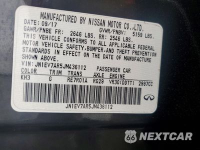 Zdjęcie 12 z 12 samochodu: 2018 INFINITI Q50 3.0T LUXE VIN:JN1EV7AR5JM436112 - miniatura