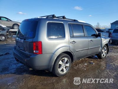 Trzecie zdjęcie samochodu z tyłu: 2013 HONDA PILOT EXL VIN:5FNYF4H56DB003016 - miniatura
