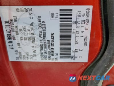 Zdjęcie 12 z 12 samochodu: 2007 FORD EXPLORER SPORT TRAC XLT VIN:1FMEU51K97UA20995 - miniatura