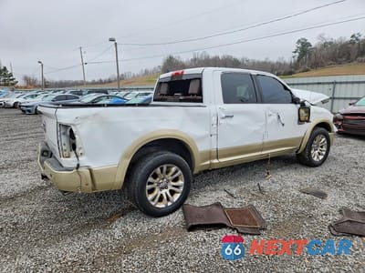 Trzecie zdjęcie samochodu z tyłu: 2013 RAM 1500 LONGHORN VIN:1C6RR6PT1DS532858 - miniatura