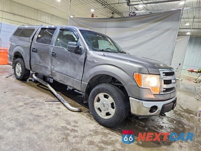 Czwarte zdjęcie samochodu z boku: 2014 FORD F150 SUPERCREW VIN:1FTFW1EF1EFA77377 - miniatura