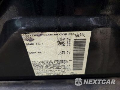 Zdjęcie 12 z 12 samochodu: 2015 NISSAN ALTIMA 2.5 S VIN:1N4AL3AP9FC487785 - miniatura