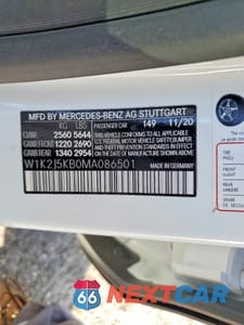 Zdjęcie 13 z 13 samochodu: 2021 MERCEDES-BENZ CLS 450 4MATIC VIN:W1K2J5KB0MA086501 - miniatura