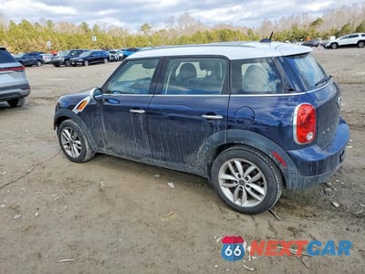Drugie zdjęcie samochodu z przodu: 2013 MINI COOPER COUNTRYMAN VIN:WMWZB3C55DWM09153 - miniatura