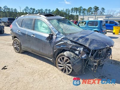 Czwarte zdjęcie samochodu z boku: 2016 NISSAN ROGUE S VIN:5N1AT2MT7GC877505 - miniatura