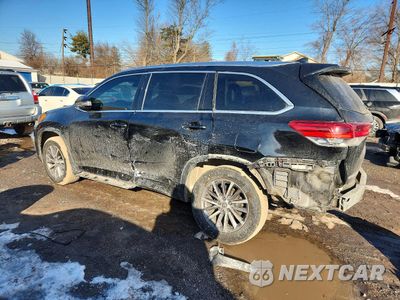 Drugie zdjęcie samochodu z przodu: 2018 TOYOTA HIGHLANDER SE VIN:5TDJZRFH3JS870612 - miniatura