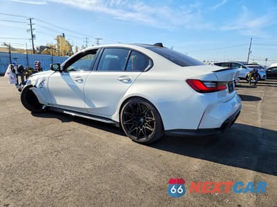 Drugie zdjęcie samochodu z przodu: 2022 BMW M3 COMPETITION VIN:WBS33AY05NFL65091 - miniatura
