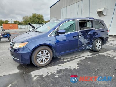 2017 HONDA ODYSSEY EXL 5FNRL5H6XHB022136 - główne zdjęcie licytacji z USA - miniatura