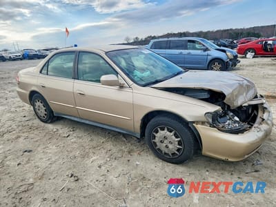 Czwarte zdjęcie samochodu z boku: 2001 HONDA ACCORD LX VIN:1HGCG56471A027001 - miniatura