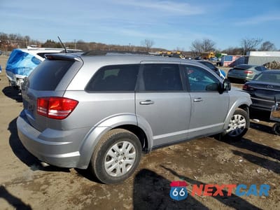 Trzecie zdjęcie samochodu z tyłu: 2018 DODGE JOURNEY SE VIN:3C4PDCAB2JT346978 - miniatura