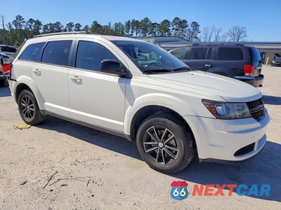 Czwarte zdjęcie samochodu z boku: 2017 DODGE JOURNEY SE VIN:3C4PDCAB7HT653587 - miniatura