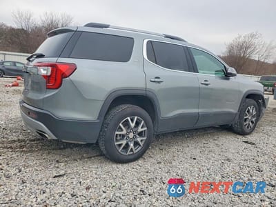 Trzecie zdjęcie samochodu z tyłu: 2023 GMC ACADIA SLT VIN:1GKKNML49PZ203172 - miniatura
