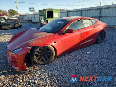 2021 TESLA MODEL S 5YJSA1E53MF436221 - główne zdjęcie licytacji z USA - miniatura