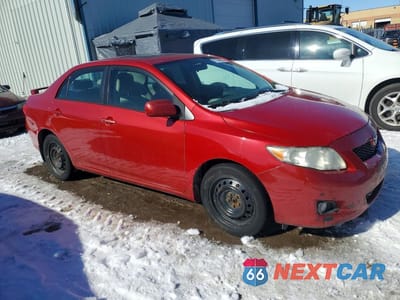 Czwarte zdjęcie samochodu z boku: 2009 TOYOTA COROLLA BASE VIN:2T1BU40E49C078431 - miniatura