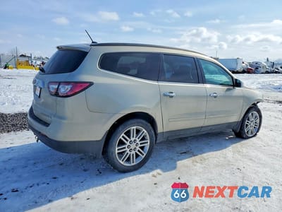 Trzecie zdjęcie samochodu z tyłu: 2014 CHEVROLET TRAVERSE LT VIN:1GNKRGKD7EJ238878 - miniatura