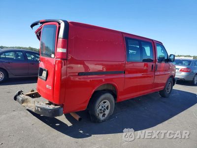 Trzecie zdjęcie samochodu z tyłu: 2004 GMC SAVANA1500 DELIVERY VAN VIN:1GTFG15X741190770 - miniatura